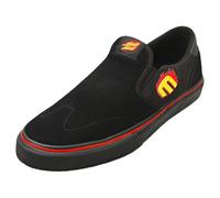 Etnies LO-Cut Slip X Santa Cruz Flame Hombre Deportivas Negro EU42 Cuero, Textil