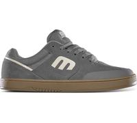 Etnies Marana - Iconic Pro Skate, suela reforzada Michelin, sensación acolchada, tenis de uso diario, 3 veces más duraderos, resistentes se volvieron más duros 2025, gris oscuro, 48 EU