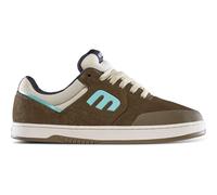 etnies Marana - Skate profesional icónico, cupsole Michelin reforzada, sensación acolchada, sneakers para cada día, 3 veces más duradero, más resistente que nunca Brown/Blue 10