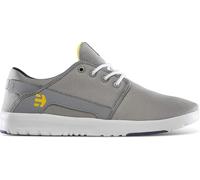 etnies Scout, Skate Shoe Unisex Adulto, Grey/Navy/Yellow, 42 EU