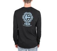 Etnies Snowflake Camiseta Manga Larga Negro/Azul Algodón - Regular