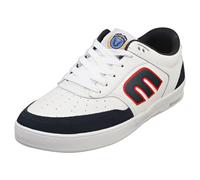 Etnies The Aurelien Michelin Low Top Skate Shoe para hombre, Blanco/Azul marino/Rojo, 46 EU