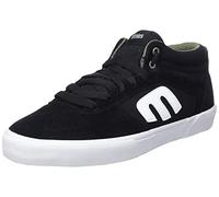 Etnies Windrow Vulc Mid, Zapatos de Skate Hombre, Negro y Blanco, 37.5 EU