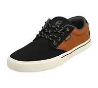 Etnies Zapatillas de Skate Barge LS para Hombre, Negro, Bronceado, Naranja, 40 EU