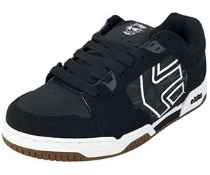 Etnies Zapatos de Skate Faze para Hombre, Calaveras Negras, 39 2/3 EU