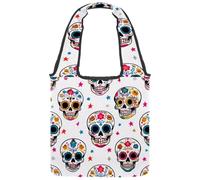 etoenbrc Bolsa de lona con donas de pato amarillo para mujer, bolsa de hombro, bolso de mano casual para viajes, trabajo, compras, Multicolor 10, Talla única