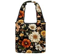 etoenbrc Bolsa de lona con girasoles, vaca de las tierras altas para mujer, bolsa de hombro, bolso de mano casual para viajes, trabajo, compras, Multicolor 10, Talla única