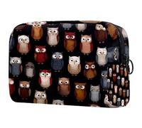etoenbrc Little Puppy Paws - Bolsa de maquillaje reutilizable para viajes, bolsa de maquillaje grande para adolescentes, niñas, mujeres, 7.3 x 3 x 5.1 pulgadas, Multicolor 9, One Size
