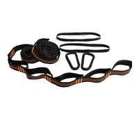 Etomvoop 2 correas de hamaca resistentes de 2 m ajustables para colgar en el árbol con bucles de extensión, carga máxima de 200 kg para hamacas de camping, columpios de yoga y sistema de suspensión de