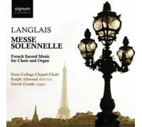 Eton College Ch Langlais: Messe Solennelle: French Sacred (CD) (Importación USA)