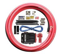 ETON PCC 20 - Juego de cables de conexión de corriente de alta calidad, 20 mm², kit para instalar amplificadores de coche y subwoofers activos, kit de cable de alimentación con fusibles para