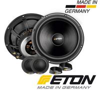 Altavoz de componentes de 2 vías Eton Pro16+ High End 16,5 CM hecho en Alemania