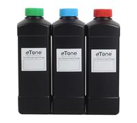 eTone 3 botellas de almacenamiento químico de 1000 ml en el cuarto oscuro, desarrollo de fotos de película para laboratorio, cocina, líquidos, pastas, gránulos, resina sensible a la luz