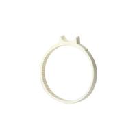 eTone Anillo de enfoque, anillo de engranaje de enfoque, anillo de seguimiento, foco de objetivo, anillos de goma giratorios 360 grados para lentes de cámara digital (blanco, 44 mm a 57 mm)