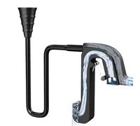 eTone Sifón automático para el desarrollo de películas en el cuarto oscuro, dispositivo de lavado a presión con control de flujo de agua flexible