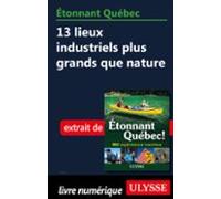 Etonnant Québec - 13 Lieux Industriels Plus Grands Que Nature (ebook)