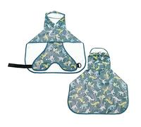 ETOPARS Chaqueta Impermeable para Perros, Abrigo Impermeable para Mascotas con Capucha, Ropa de Mascotas