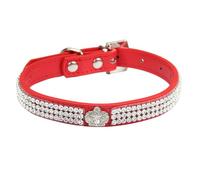 ETOPARS Collar de Diamante de Corona de Mascotas, Collares de Perro de Strass Lindo Cristal Brillante Collar de Diamante para Perros Pequeños Niños Gatito Cachorro