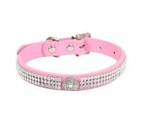 ETOPARS Collar de Diamante de Corona de Mascotas, Collares de Perro de Strass Lindo Cristal Brillante Collar de Diamante para Perros Pequeños Niños Gatito Cachorro