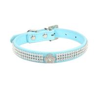 ETOPARS Collar de Diamante de Corona de Mascotas, Collares de Perro de Strass Lindo Cristal Brillante Collar de Diamante para Perros Pequeños Niños Gatito Cachorro