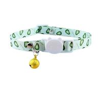 ETOPARS Collar de Gatito con Campana, Collares de Dibujos Animados de Poliéster para Cachorros Gatos y Gatitos, Colorido Collar de Mascota Ajustable de Verano