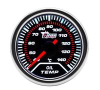 ETOPARS Universal Coche Medidor de Temperatura del Aceite 2 Pulgadas 52mm Aceite Temperatura Indicador Aceite Temperatura Puntero Medidor de Calibre Blanco Luz Temp Instrumentos