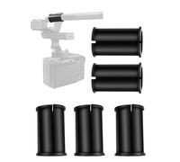 Etour Pack de 6 Anillos de Goma para Micrófono - Espaciadores Antivibración de 45 x 20 mm, 1,8 x 0,8 pulgadas,，Compatibles con Soportes y Brazos de Micrófono