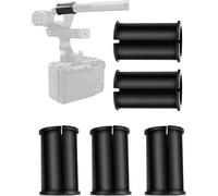 Etour Tubo espaciador de goma para micrófono, 6 unidades, compatible con videocámara Sony Rode NTG, Sennheiser MKH Shotgun Mic FX3, FS7, FX6, FX8, FX9, NX80, FS5