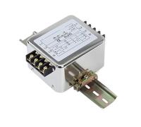 ETPBRIMSF CW12B - Filtro de alimentación de CA trifásico monofásico tipo 220V380V antiinterferencias 10A 20A 30A (CW12B-40A-R tipo terminal)