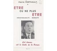 Être Ou Ne Plus Être (ebook)