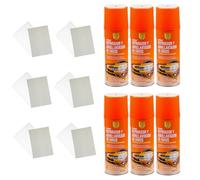 Etrexonline Kit de Restauración de Faros para Coche - Spray Reparador y Abrillantador, Elimina Amarillamiento y Rayones, Fácil Aplicación, 200ml (Pack de 6)