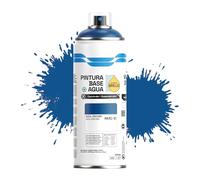 Etrexonline Pintura Spray Ecológica 400ml - Base Agua, Sin Olor - Para Muebles, Metal, Plástico y Madera - Colores Vivos y Permanentes, Cobertura Uniforme - Azul Oscuro, 1 unidad