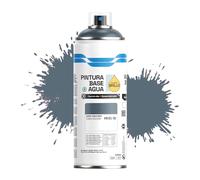 Etrexonline Pintura Spray Ecológica 400ml - Base Agua, Sin Olor - Para Muebles, Metal, Plástico y Madera - Colores Vivos y Permanentes, Cobertura Uniforme - Gris Oscuro, 1 unidad