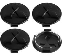 ETRFUNB 4 Piezas Coche Tapacubos para Mitsubishi Colt Z30 2004-2012 60mm, Centro de Rueda Tapas de Rueda Cubos de Bujes con Logotipo Tapas Centrales,C