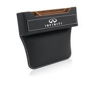 ETRFUNB Organizador de Hueco de Asiento para Infiniti QX50 2014-2019, Relleno para Hueco de Asiento Caja de Almacenamiento para Coche Multifunción,Black