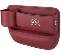 ETRFUNB Organizador de Hueco de Asiento para Infiniti QX50 QX60 QX70 QX80, Relleno para Hueco de Asiento Caja de Almacenamiento para Coche Multifunción,Red A