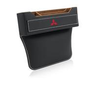 ETRFUNB Organizador de Hueco de Asiento para Mitsubishi L200 Barbarian, Relleno para Hueco de Asiento Caja de Almacenamiento para Coche Multifunción,Black