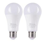 Etrogo Bombilla con Sensor de Movimiento y Crepuscular E27 LED 9 Watt 800m para Garajes Porches Carriles Sótanos Auto ON/OFF(Juego de 2 Unidades,6000K Blanca Fría)