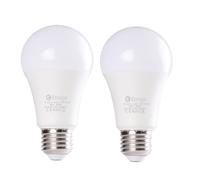 Etrogo Bombilla Crepuscular Led Sensor Luz E27 10W Equivalencia 100W Blanco Cálido 3000K Encender/Apagar Automático (Juego de 2 Unidades)