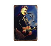 ETRVBDUB Póster de John Prine Composer para decoración de pared, póster de metal moderno, decoración de bar, 30 x 20 cm