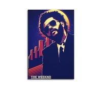 ETRVBDUB Póster retro de The Weeknd con pintura decorativa en lienzo para pared e imagen artística moderna para decoración de dormitorio familiar, pósteres de 20 x 30 pulgadas (50 x 75 cm)