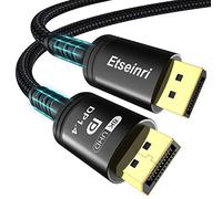 Etseinri Cable DisplayPort 1.4 2M, VESA Certificado Cable DP 8K@60Hz 4K@165Hz 144Hz 2K@240Hz, 32.4Gbps, HBR3 HDR, DSC 1.2, G-Sync FreeSync, Displayport para Gaming Monitor PC TV Tarjeta Gráfica
