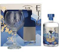 Etsu Japanese Handcrafted Gin The Original 43% Vol. 0,7l in Giftbox with glass