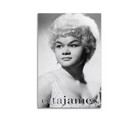 Etta James - Póster decorativo en lienzo para pared, para sala de estar, dormitorio, 60 x 90 cm, estilo sin marco