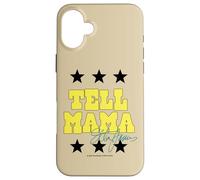 ETTA James Tell Mama Estrellas Amarillas y Negras Carcasa para iPhone 16 Plus