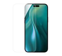 Etteri Cristal híbrido para iPhone 16 de 6,1 pulgadas, protector de pantalla, flexible y autoadhesivo, resistente y duradero