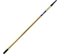 Ettore 42108 - Barra de extensión de 2 Secciones, 8 pies, Dorado, Negro
