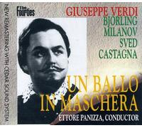 ETTORE PANIZZA, CAST: JUSSI BJORLING, ZANKA MILANOV, ALEXANDER SVED, BRUNA CASTAGNA - OPERA - GUISEPPE VERDI: UN BALLO IN MASCHERA (2CD) - OPERA FROM AMRICA 1940(IMPORT)