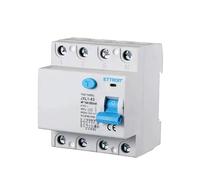 ETTROIT Interruptor magnético diferencial puro salvavidas para barra DIN 4 módulos 4P 16A 415V 300mA 6KA