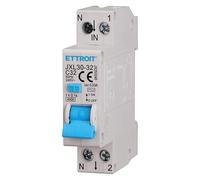 ETTROIT JXL30-32 Interruptor magnetotérmico diferencial, 1P+N, 6-32A, 30mA, 240V, 4,5kA (C32-32A)